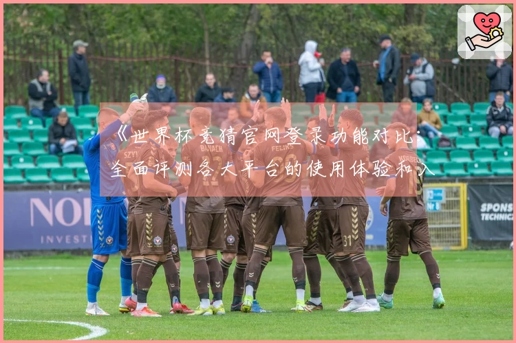 《世界杯竞猜官网登录功能对比：全面评测各大平台的使用体验和入口介绍》