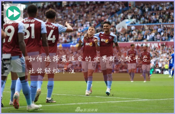 如何选择最适合的世界杯买球平台让你轻松下注
