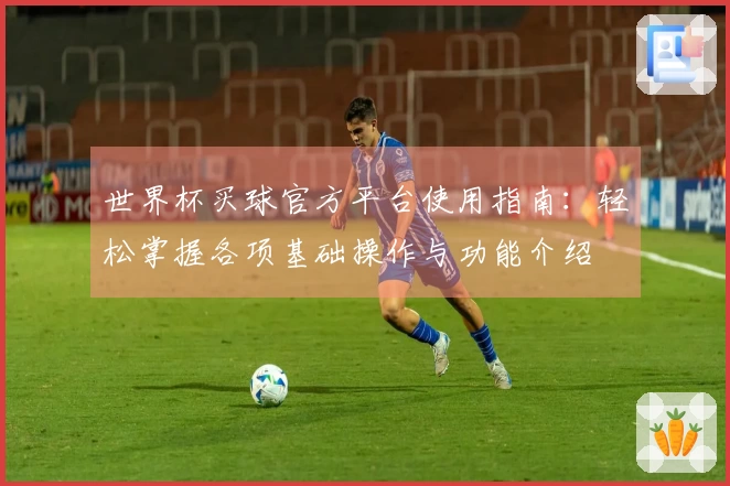 世界杯买球官方平台使用指南:轻松掌握各项基础操作与功能介绍