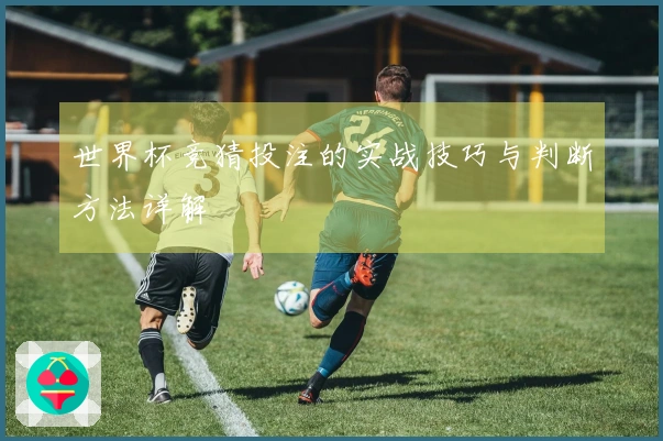 世界杯竞猜投注的实战技巧与判断方法详解