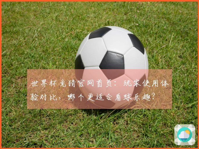 世界杯竞猜官网首页：玩家使用体验对比，哪个更适合看球乐趣？